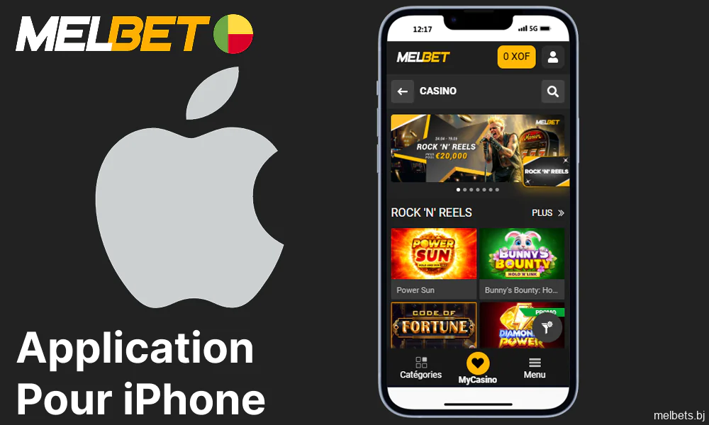 L'application mobile Melbet pour iOS disponible pour les joueurs du Bénin