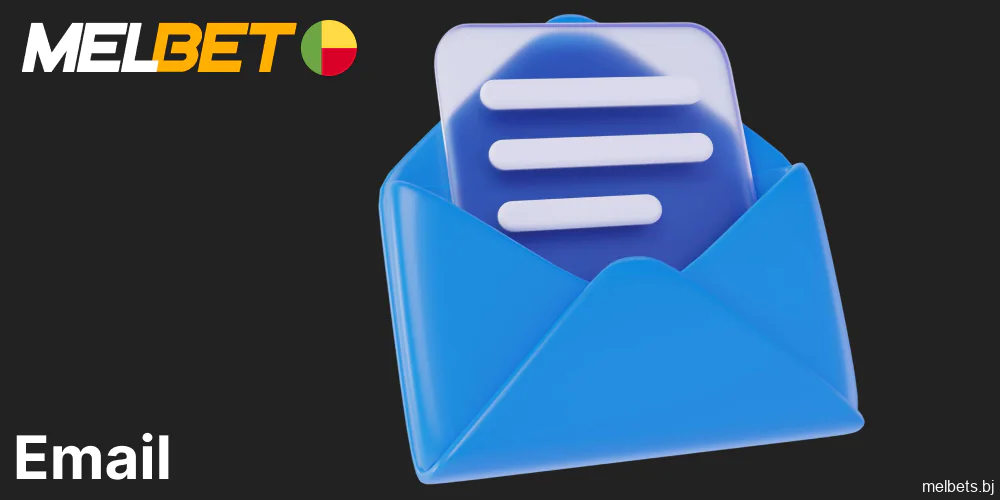 Contacter Melbet Bénin par courriel