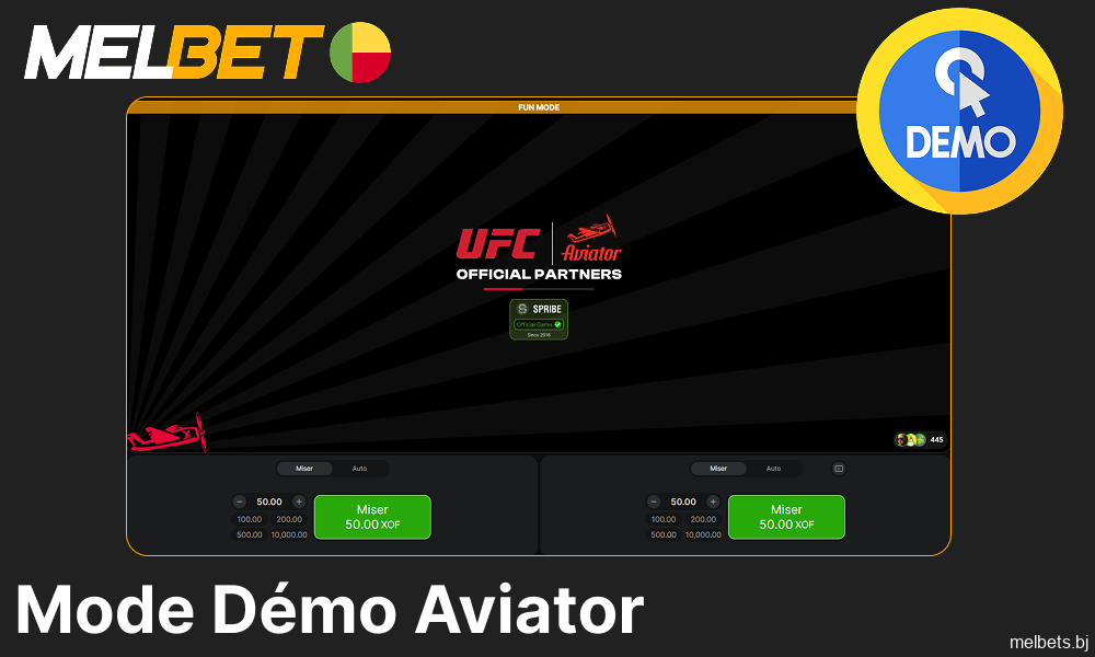 Jouez au jeu Aviator gratuitement sur Melbet Bénin