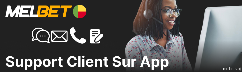Services d'assistance à la clientèle de Melbet pour les joueurs du Bénin