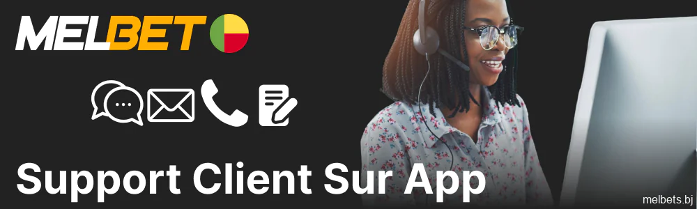 Services d'assistance à la clientèle de Melbet pour les joueurs du Bénin
